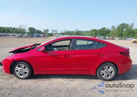 2020 Hyundai Elantra Value Edition z USA, uszkodzony, nr VIN 5NPD84LF4LH632847